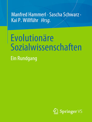 cover image of Evolutionäre Sozialwissenschaften